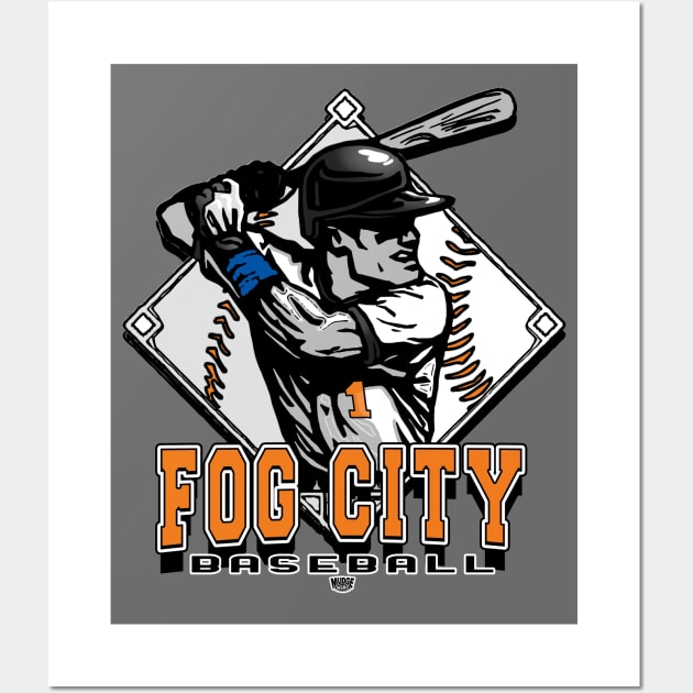 Fog City Baseball Forever Diamond Wall Art by MudgeSportswear